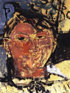 Amedeo Modigliani Portrait of Pablo Picasso